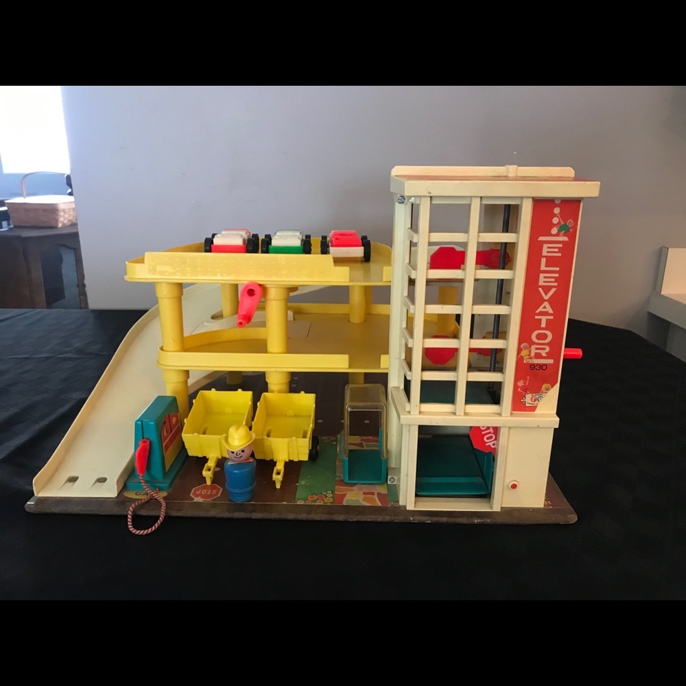 Vintage Fisher Price Garage